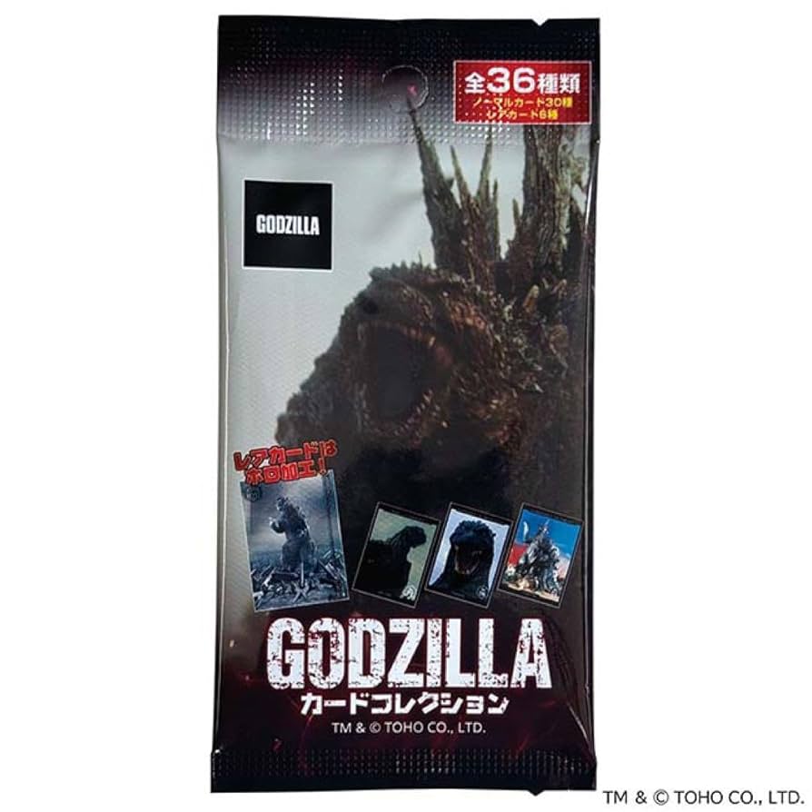 Amazon.co.jp: 東宝ゴジラカードコレクション 40パック : おもちゃ